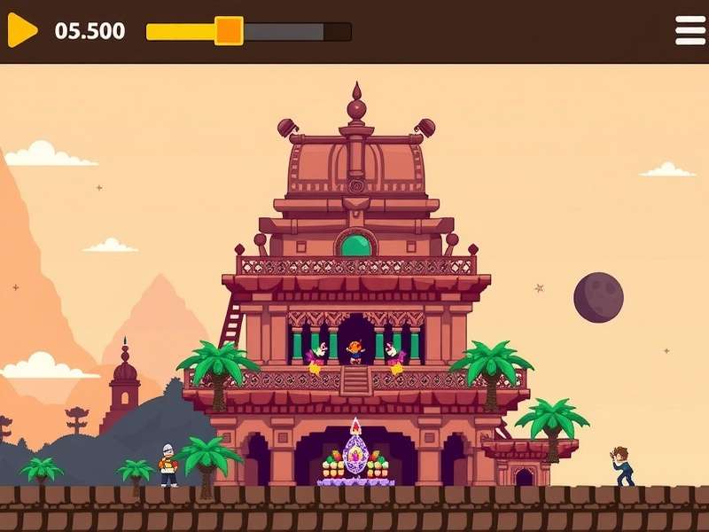 Pixel Temple Expedition Puzzle Solving